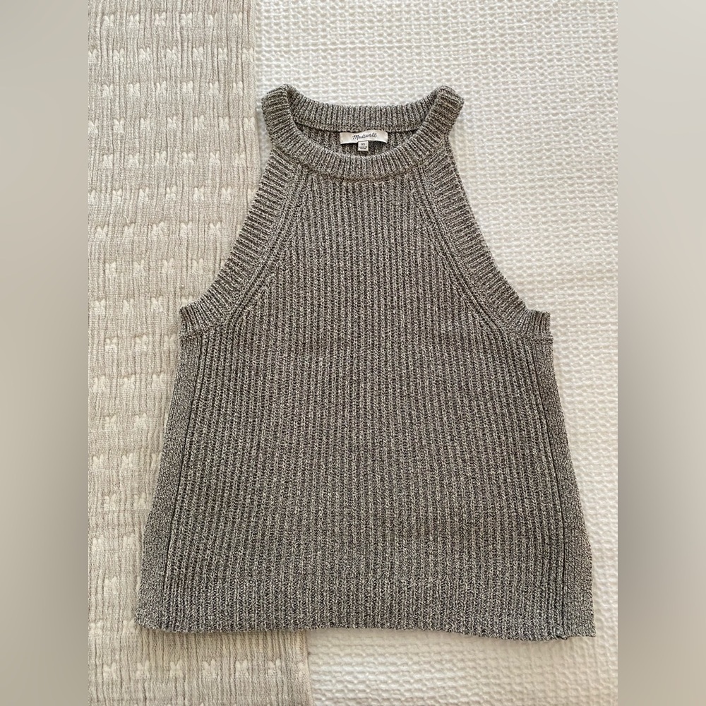 Madewell Valley Sweater Tank XS